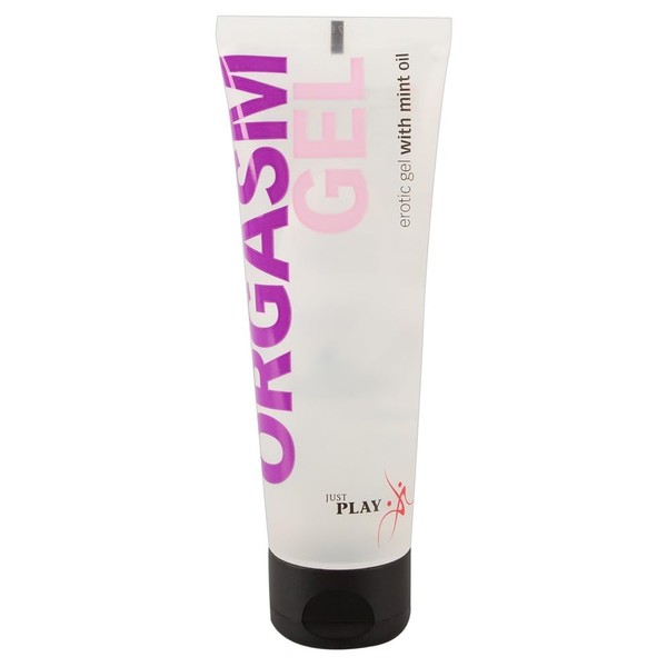 Just Play Orgasm Gel Sensual Clitoral Massage Gel for Him and Her, Skin-friendly, Intimate Area, Massage on the Clitoris, 80 ml