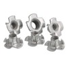 Bestgle Four-Pronged Nuts T-Nuts with Prongs, 100-Piece Set, M6 Nuts