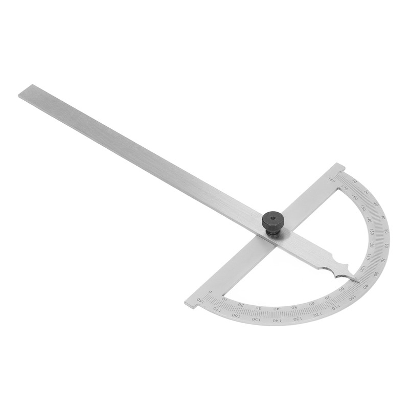 Angle Finder Carbon Steel Fastened Protractor with Scale Multifunctional Round