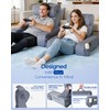 Kayfia Reading Pillow, 30-90° Stepless Adjust Angle & Height, Medium,