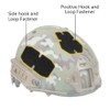 Casco táctico Mejorado con Cierre de Paneles autoadherentes para Casco