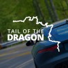 Roadtrip Decals Tail of the Dragon Car Decal Sticker -