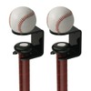 Laroal Acrylic Baseball Bat Wall Mount Softball Wall Mount Baseball