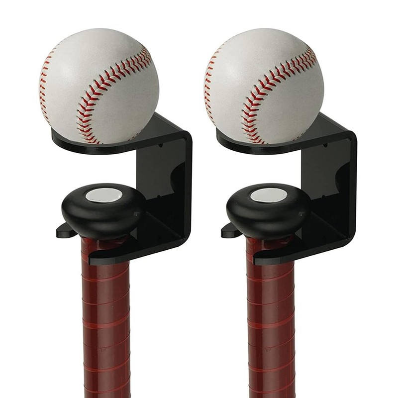 Laroal Acrylic Baseball Bat Wall Mount Softball Wall Mount Baseball