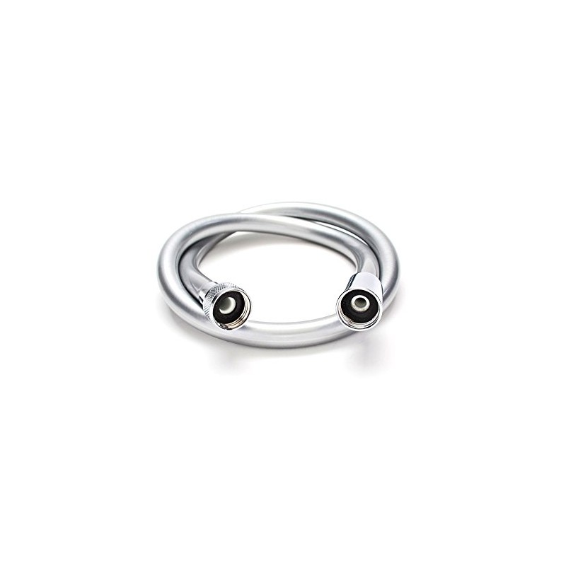 SilverLine Shower Hose 1/2 Inch Chrome with Anti-twist Protection Length