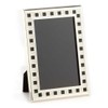 MACKENZIE-CHILDS Decorative Picture Frame, 4" x 6", Black-and-White Celebrate