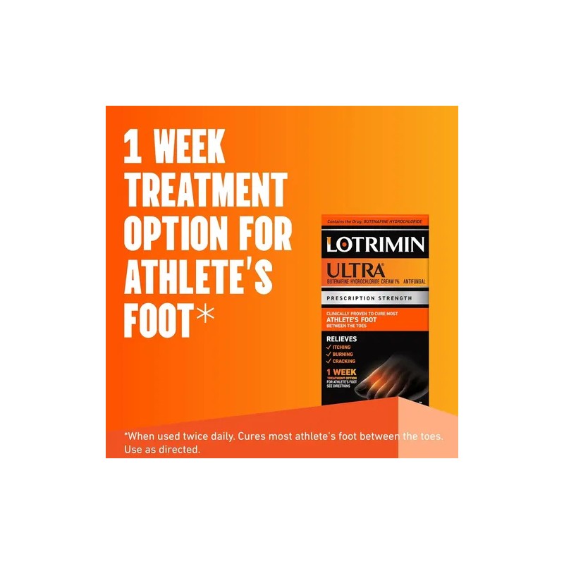 Lotrimin Ultra Crema Antifúngica Para Pie De Atleta