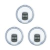 GRSECPO 3-Pack Spill-Proof Magnetic Tumbler Lids-Universal Fit for Yeti, RTIC