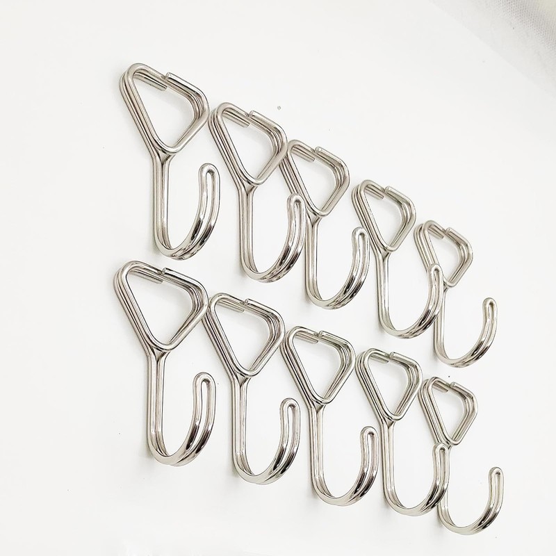 CTForest Pack of 10 Spiral Hooks, Expander Hooks, Tie Down