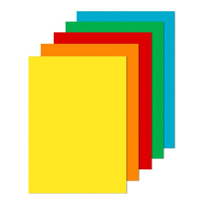 Favini A69X104 Rismaluce Small Mix, Carta Colorata,A4 90 g/Mq, Mix