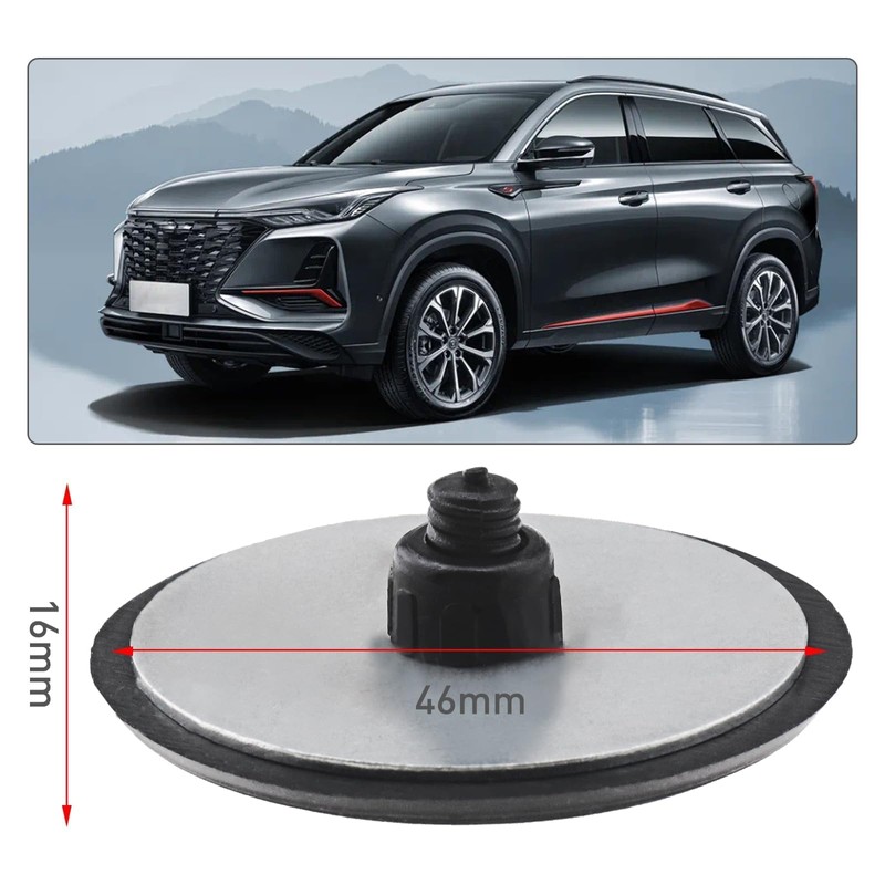 Bamyli Car Rear Window Wiper Blind Plug, Decorative Screw Plug