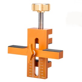 Adjustable Cabinet Door Positioning Tool, Cabinet Door Mounting Jig, Precise Cabinet Door Installation Positioner Made of Durable Aluminium Alloy, for Installation Cabinet Doors, Cupboard Hanger