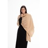 Seasons Comfort 100% Cashmere Stole, Finer, Softer, Lighter (Walnut)