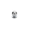 Carlisle Brass CH6CCP FTD Ball KNOB 25MM, Polished Chrome