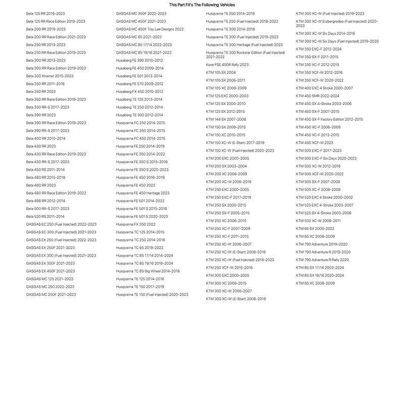 Enduro Engineering Bar Riser Kit 5-30mm for Beta 390 RR-S