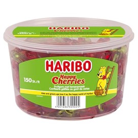 Haribo Happy Cherries, 1er Pack (1 x 1.2 kg)