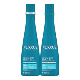 Nexxus Champú y Acondicionador Ultraligero para Cabello Seco y Encrespado - Tratamiento Suavizante Sin Peso para Bloquear el Frizz 13.5 oz