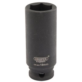 Draper Expert 06891 18Mm Impact Deep Socket 3/8Dr