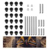 Kojem A Control Arm Bushing Kit Compatible with 2008-2014 Polaris