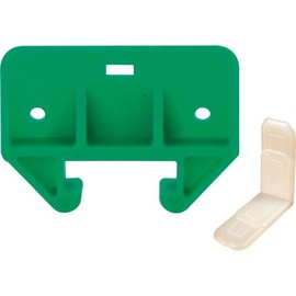 Slide-Co 22495 Drawer Track Guide Kit, 1-1/8 In., Plastic, Green (1 Kit)