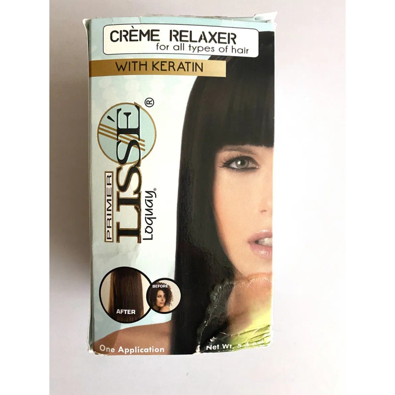 Lissé Loquay Crema Alaciante Permanente Cabello Con Queratina Sin Formol