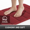 wyewye Memory Foam Bath Mat 50x80 cm Red - Ultra-Soft