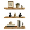 Floating Shelves for Wall, Solid Wood Wall Shelves Set of