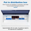 Jadeshay 3 Phase DIN Rails Voltmeter Ammeter Electricity Meter DIN