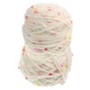 OHPHCALL 2 Rolls Supple Cat Coat Crocheting Yarn DIY Knitting