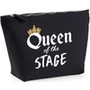 Hippowarehouse Queen of the Stage printed make up cosmetic wash