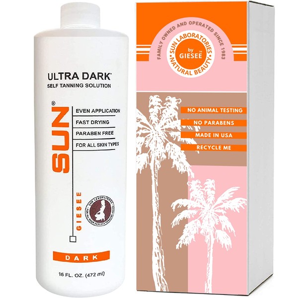 Sun Labs Spray Tan Solution for a Golden Glow - Dark - 1-16 fl. oz. Bottle. Bottle This is not a self tanning lotion. This is a solution made for airbrush tanning machines.