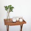 Bosmarlin Ceramic Sugar and Creamer Set, Sugar Bowl with Lid