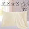 Luxury Silky Satin Pillowcases 2 Pack for Hair and Skin,