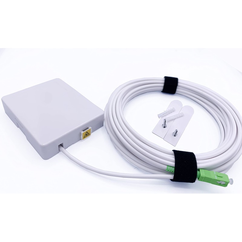Elfcam® - Reinforced Fibre Optic Cable SC/APC to SC/APC Simplex
