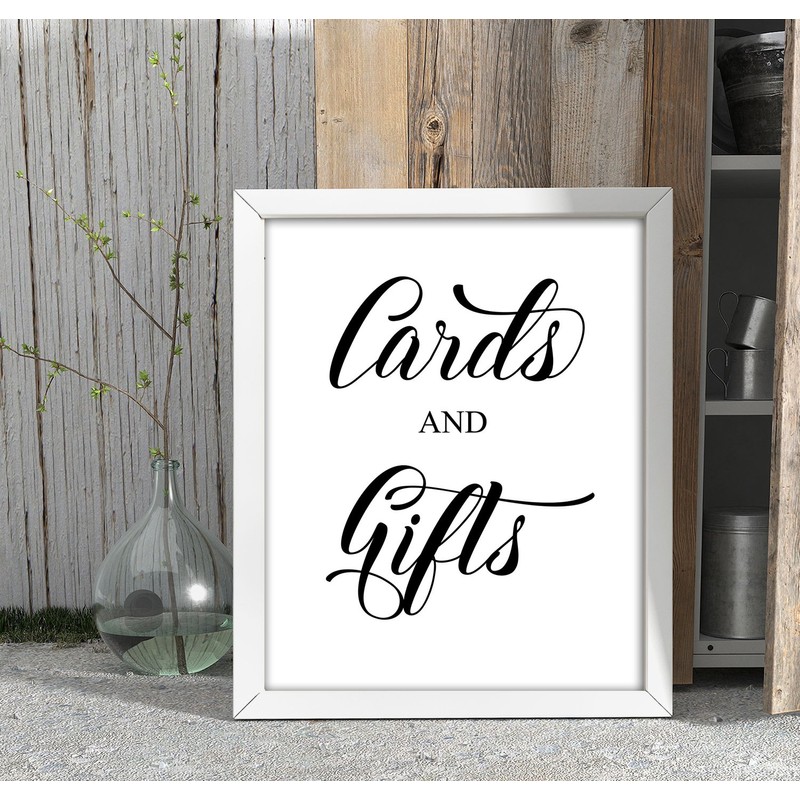 Darling Souvenir Cards and Gifts Wedding Decor Sign, Calligraphy Party