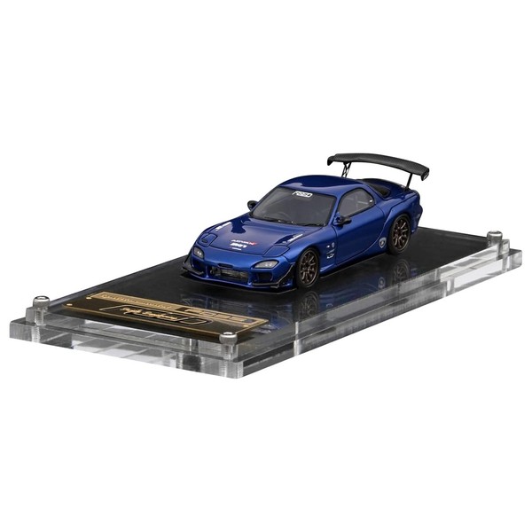 ignition model 1/64 FEED RX-7 (FD3S) Blue Metallic Finished Product