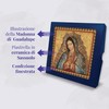 F.LLI BONELLA Madonna of Guadalupe Tile 20 x 20 cm