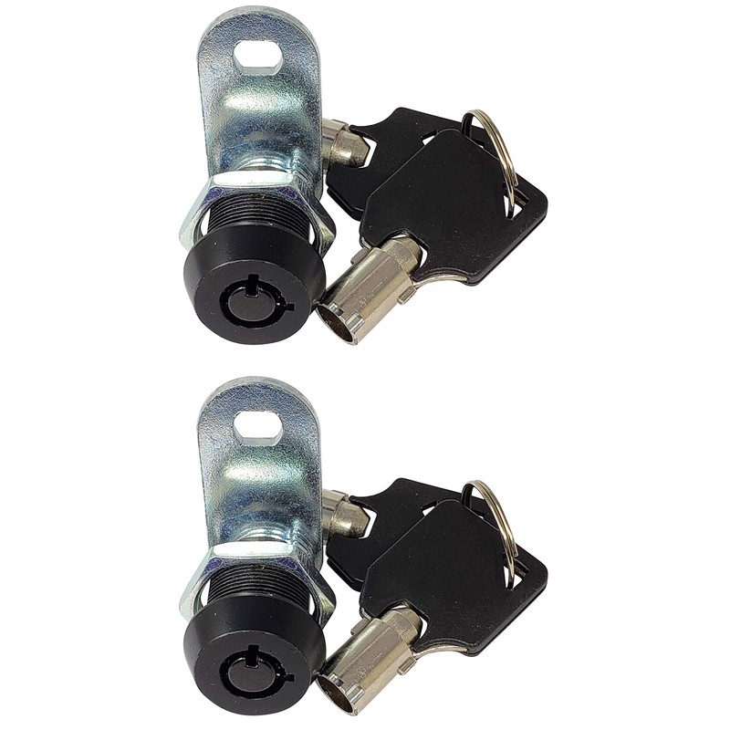 Admiral Locks Tubular Cam Lock, Keyed Alike Removable Key RV