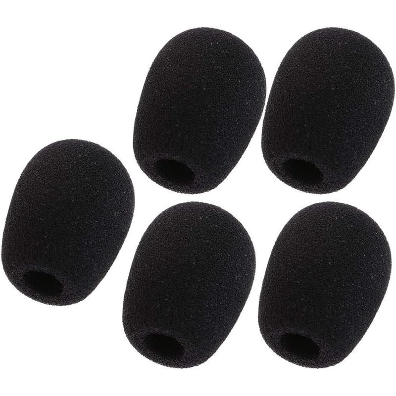 5-Pack Professional Foam Windshield for Shure CVG18-B/C - Studio-Grade Microphone
