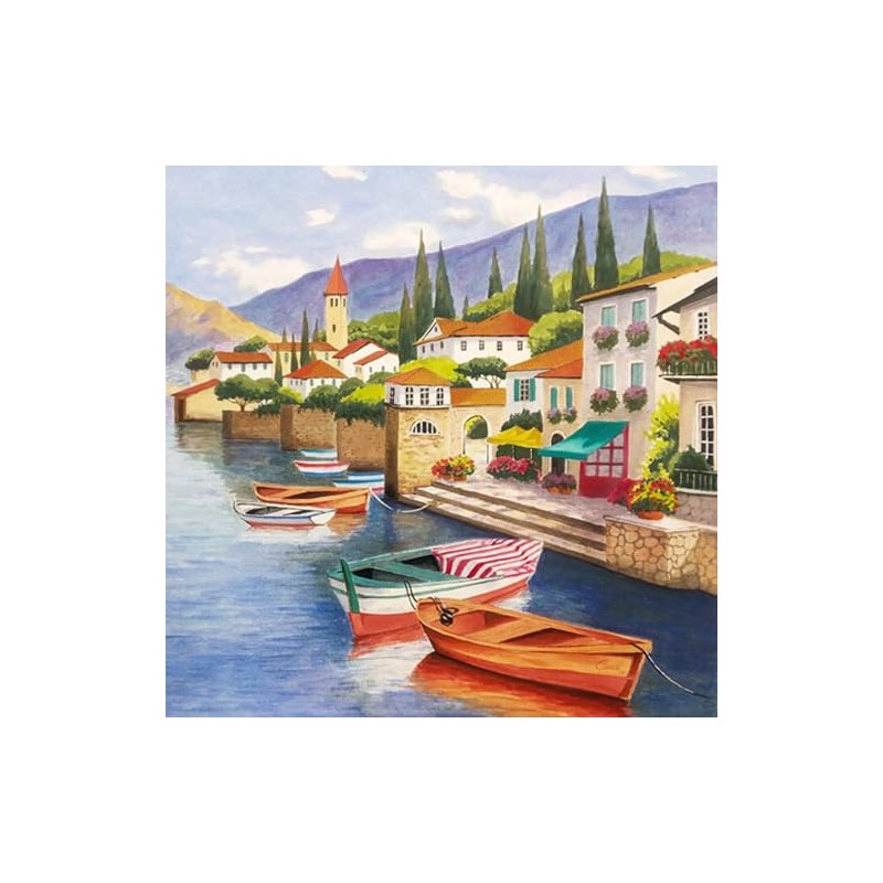 20 Napkins Boats in Lake Como | Italy | Travel