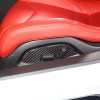 necar2020 Carbon Fiber Seat Adjust Panel Cover Trim Accessories For