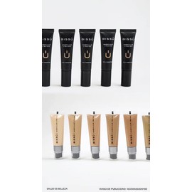 Maquillaje Liquido Alta Cobertura Bissú Tonos 03 Macadamia Dorada