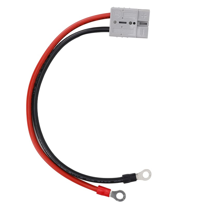 50A 600V Forklift Battery Charger Connector with Extension Cable -