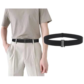 JASGOOD Men's Rubber Belt, Golf Belt, Sports, Casual, Infinitely Adjustable Size, Unisex, Large Size, Lightweight/Convenient, Father's Day Gift, Student Belt