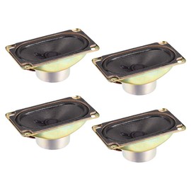 sourcing map 5W 8 Ohm Micro Internal Speaker Magnet Loudspeaker 90x50mm 4pcs