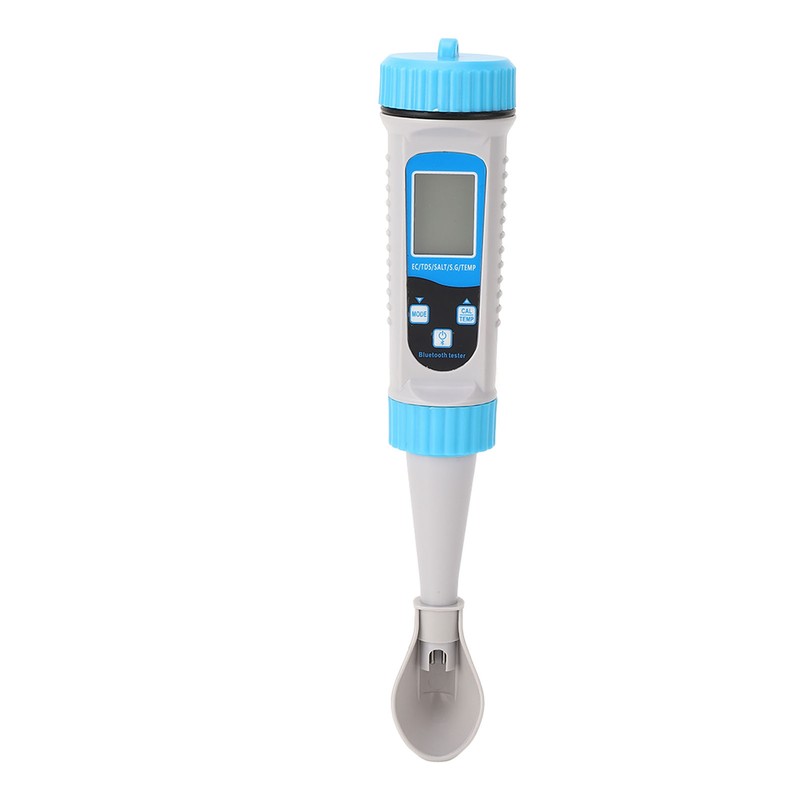 Water Quality Tester Bluetooth 5 in 1 EC TDS SALT
