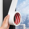 Easy Sealing Gap Blocker Windproof Window Tape 4cm x 10m (White) 5ea