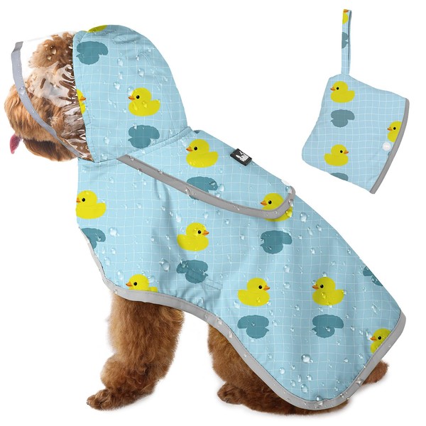 AUTOWT Dog Raincoat for Small Medium Large Dogs, Dog Rain