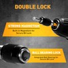 ELEAD 3-Piece Quick Change Bit Holder, 1/4" Magnetic Hex Shank