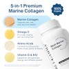 Colageno Marino Hidrolizado Puro y Omega 3 - Orgánico 60